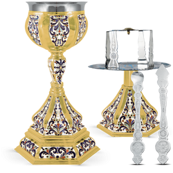 Enamel Chalice Set - 1000ml (Patmos)