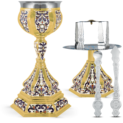 Enamel Chalice Set - 1000ml (Patmos)