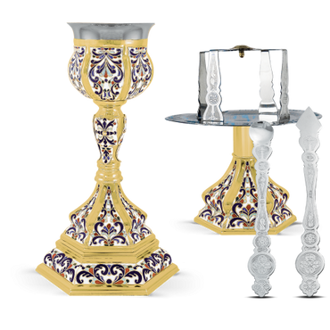 Enamel Chalice Set - 600ml (Patmos)