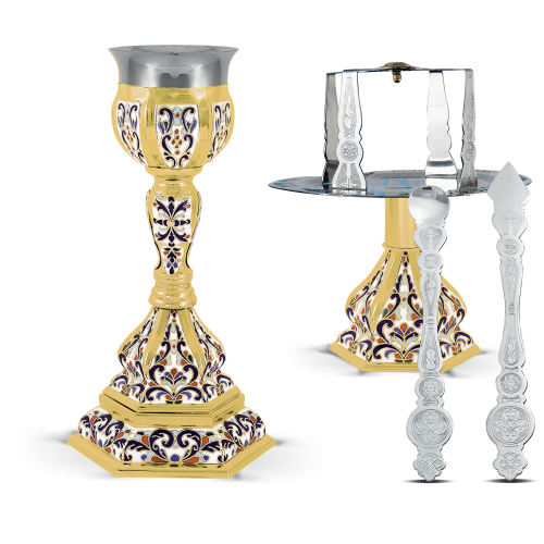 Enamel Chalice Set - 350ml (Patmos)