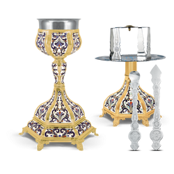 Enamel Chalice Set - 600ml (Patmos)