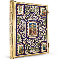 Orthodox Gospel Cover - Enamel Heart