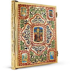 Orthodox Gospel Cover - Enamel Heart