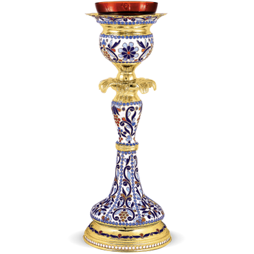 Vigil Oil lamp (Enamel) - Byzantine