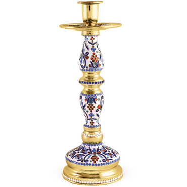 Candle Holder - Enamel Byzantine