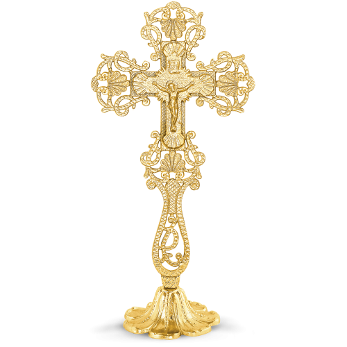 Orthodox Sanctification Cross - Gold Plated