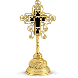 Orthodox Sanctification Cross - Gold Plated