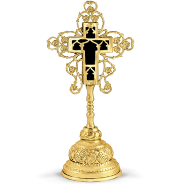 Orthodox Sanctification Cross - Gold Plated