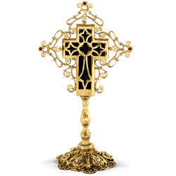 Orthodox Sanctification Cross - Gold Plated