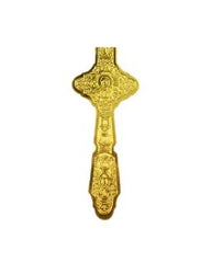 Byzantine Orthodox Priest Blessing Cross - Gold Plated