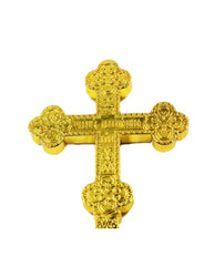 Byzantine Orthodox Priest Blessing Cross - 3D and Gold Plated