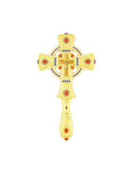 Blessing Cross with Enamel and original stone