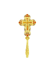 Blessing Cross with enamel