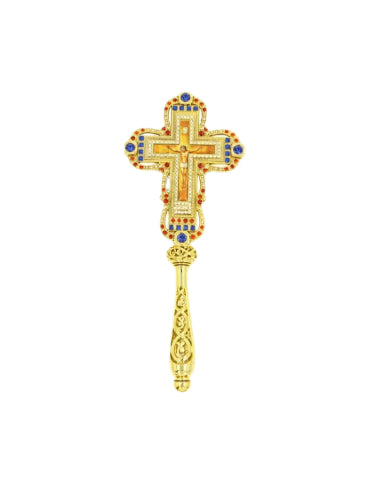 Blessing Cross with Enamel