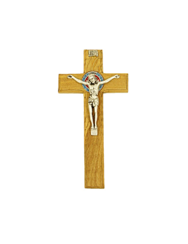 Olive wood Blessing Cross