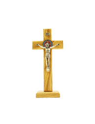 Olive wood Blessing Cross that seats on the table