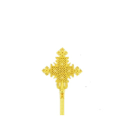 Priest Pocket Blessing Cross - Ethiopian Orthodox Design