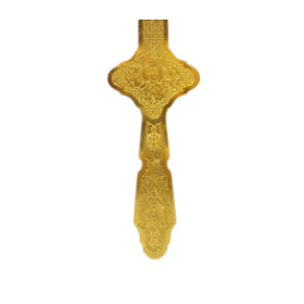 Byzantine Orthodox Priest Blessing Cross - Gold Plated