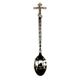 Brass Spoon With Cross