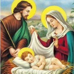 Holy Family Handicraft Diamond Mosaic Embroidery Paintings