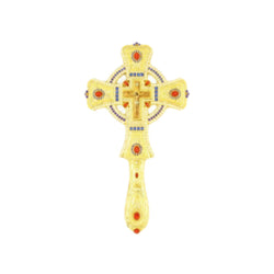 Blessing Cross with Enamel and original stone