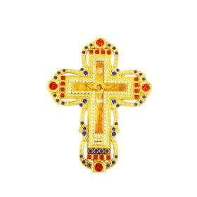 Blessing Cross with enamel