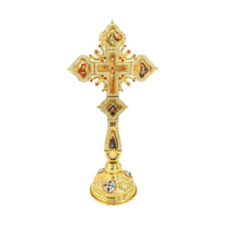 Blessing Cross - Gold plated