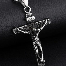 Stainless Steel Crucifix Pendant