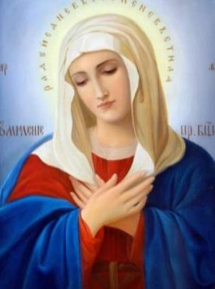 Holy Mary Portrait painting