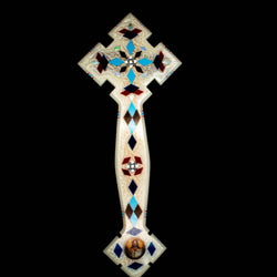 Enamel Orthodox Priest Pocket Blessing Cross