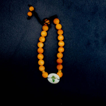 Olive Wood Jerusalem Bracelet and Rosary