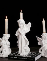 Angel Statue Candle Holder