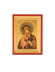 Replica Byzantine Icon - Silk Screen on Wood