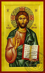 Christ Blessing Icon - Hand-Made