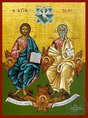 Holy Trinity Icon - Hand-Made