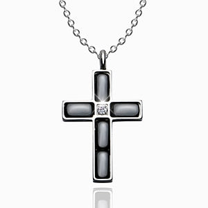 Cubic Zircon Cross Necklaces