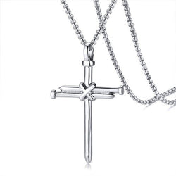 Nail Cross Necklaces