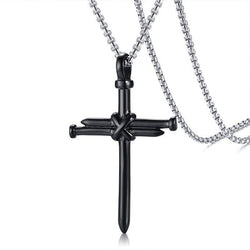 Nail Cross Necklaces