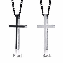 Cross Pendants with Philippians 4:13 Inscribed