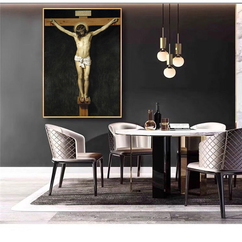 Canvas Crucifix Paintings