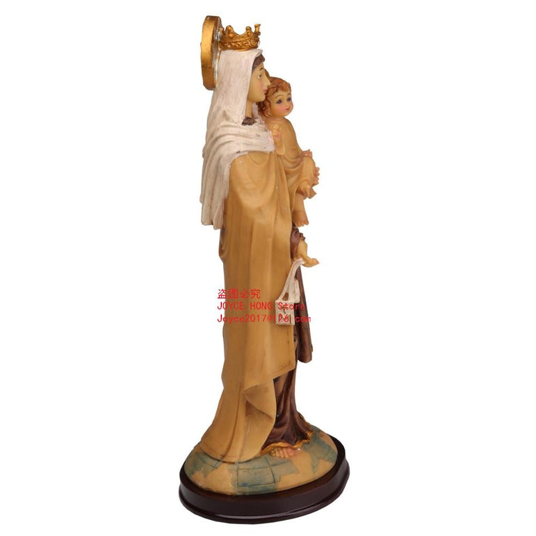 Virgin Mary With Child Holy Statue