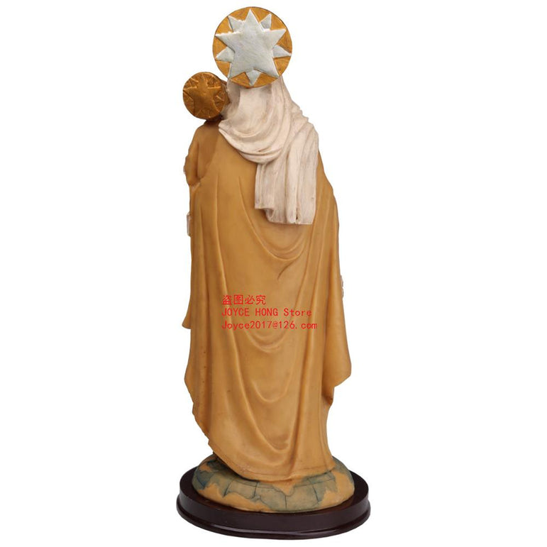 Virgin Mary With Child Holy Statue