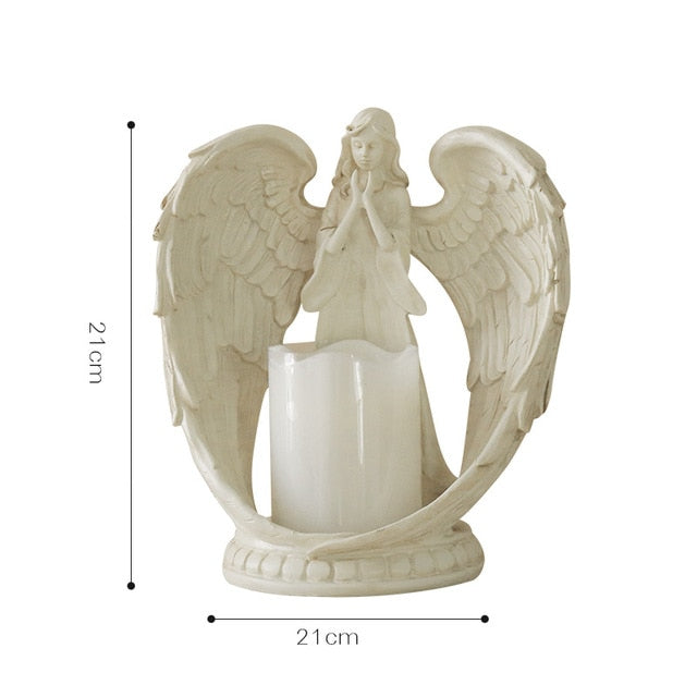 Angel Statue Candle Holder