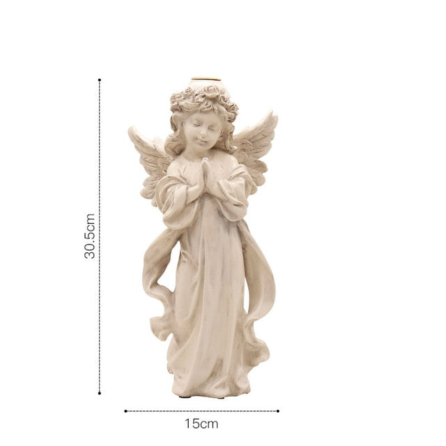 Angel Statue Candle Holder