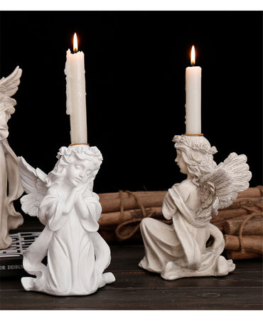 Angel Statue Candle Holder