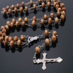 Wooden beads incense Rosary