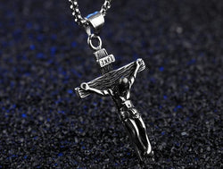 Stainless Steel Crucifix Pendant