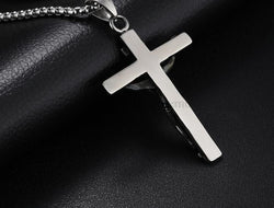 Stainless Steel Crucifix Pendant