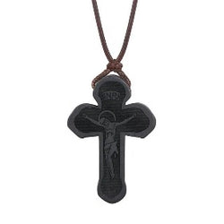 Jesus Pendant Necklaces With Leather Rope